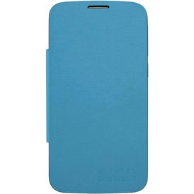 Pouzdro Alcatel 7041D Pop C7 original blue